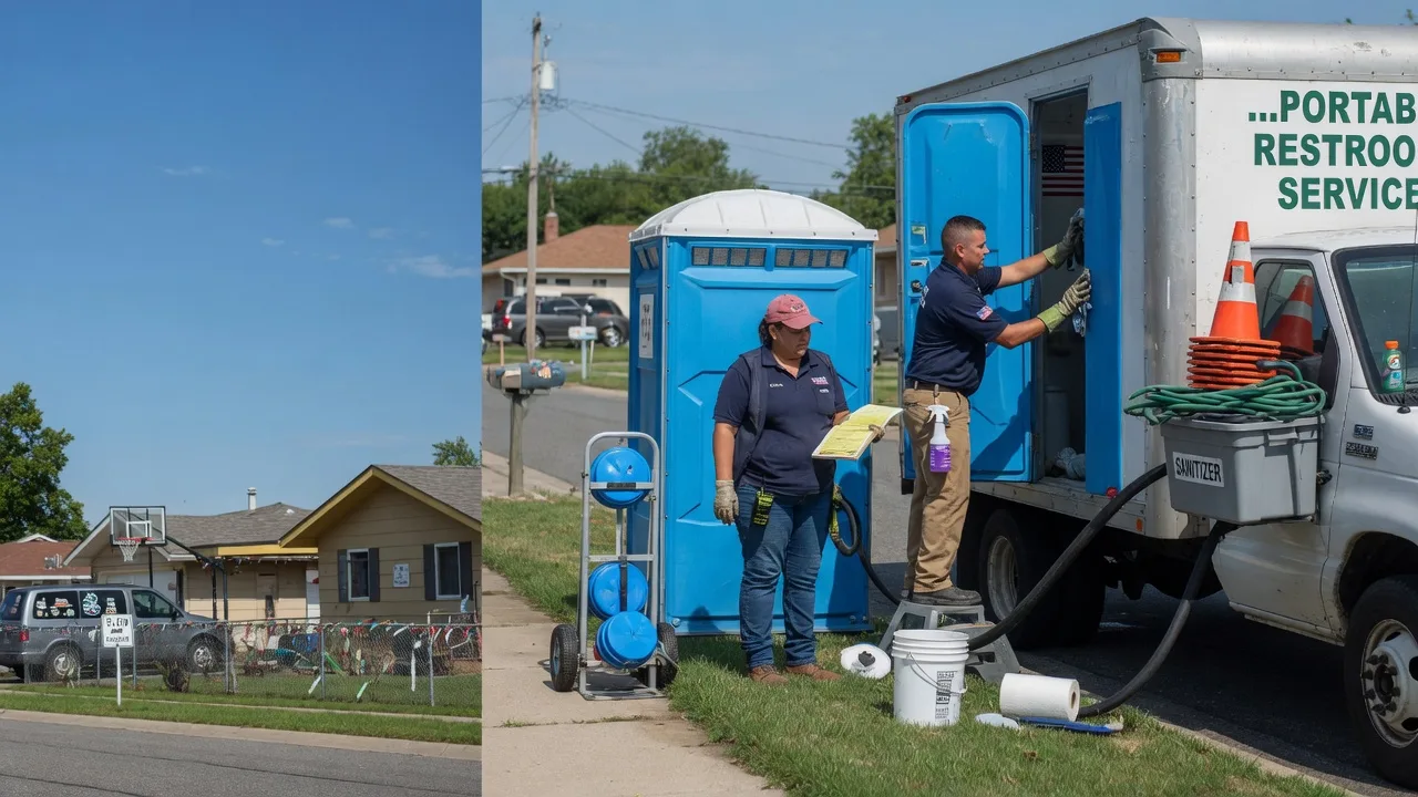 Portable Toilet Rental in Albany, LA near me